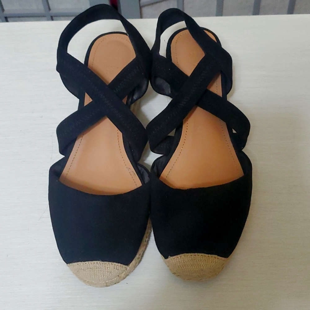 Espadrille H&M Black Wedges